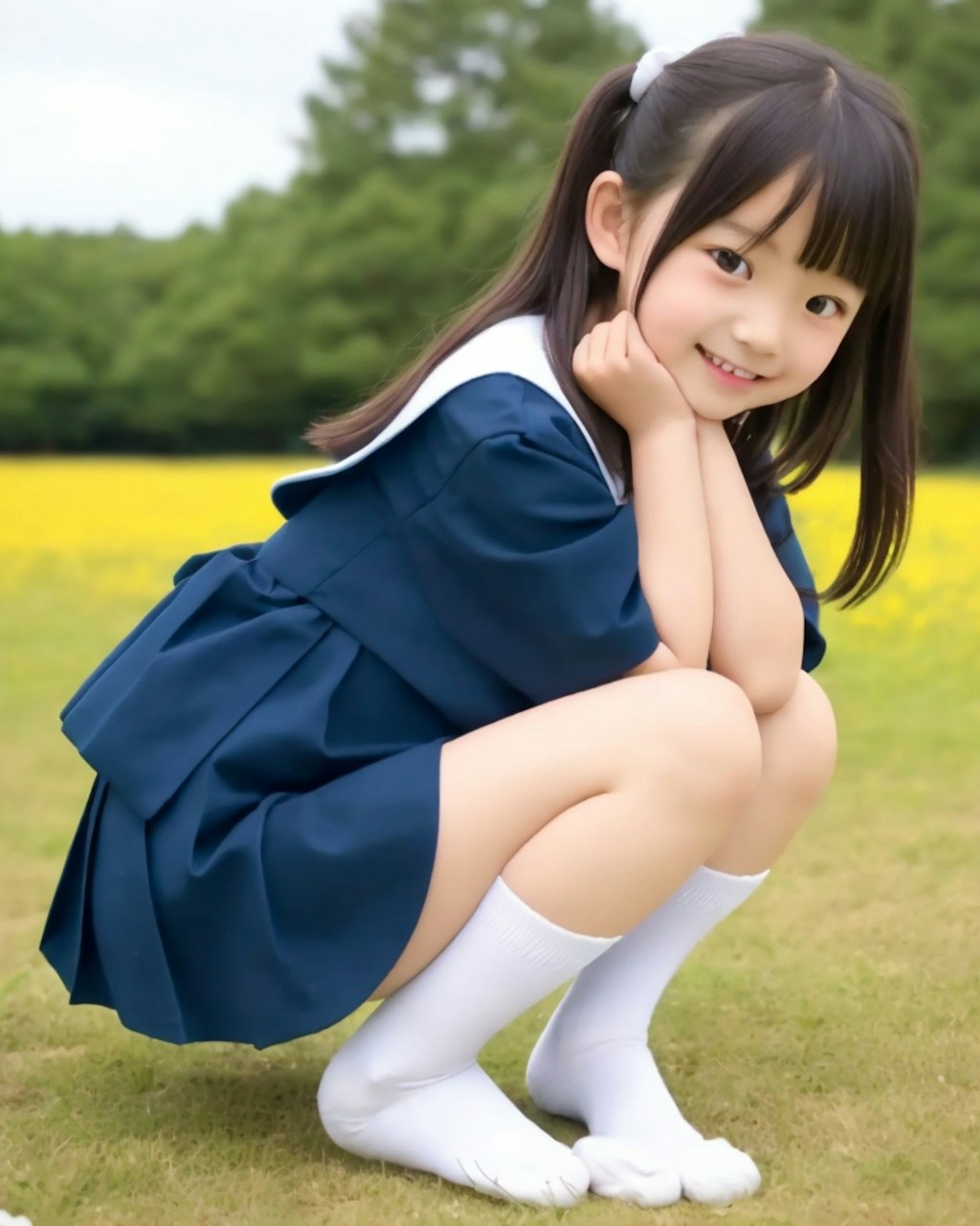 かわいいポーズ