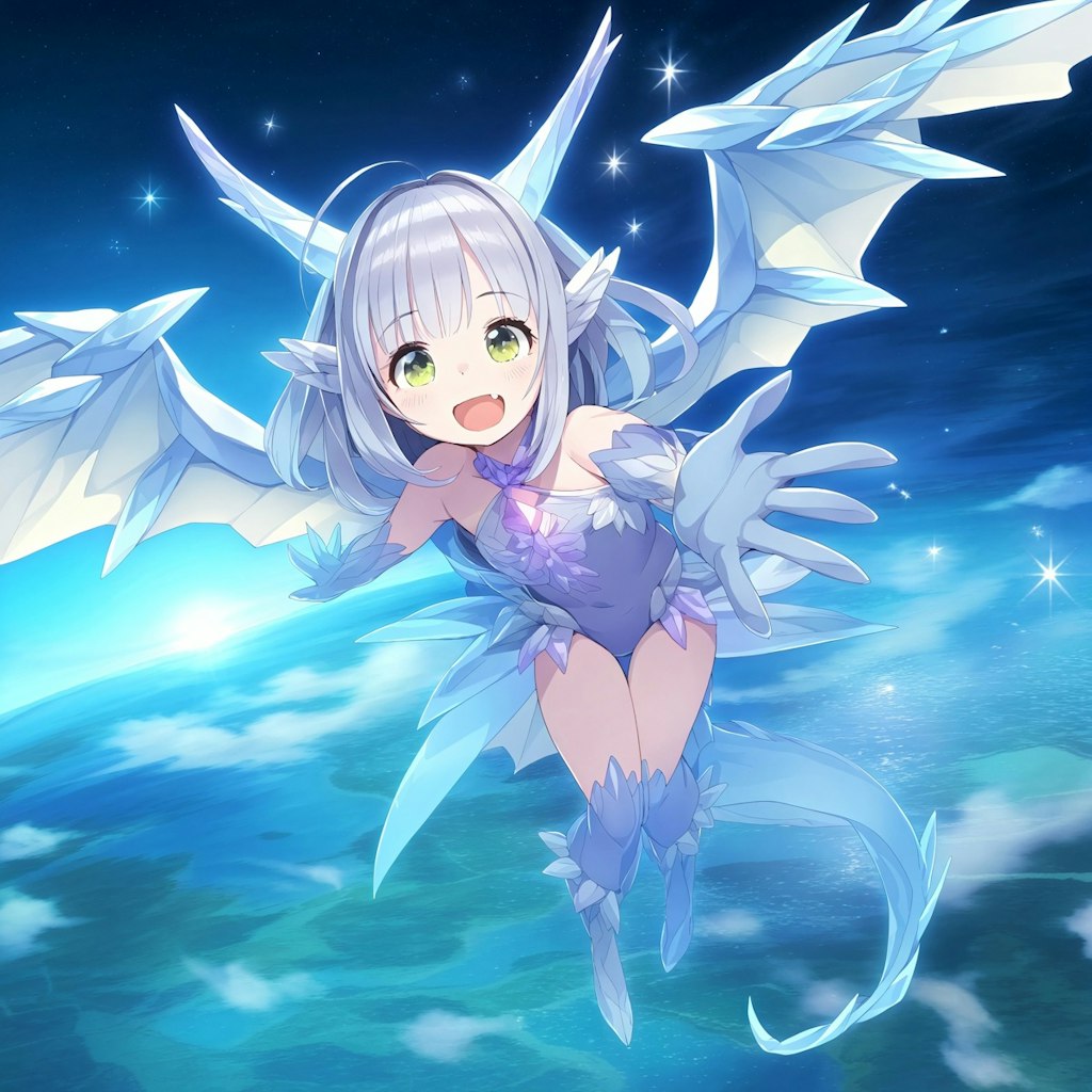 Crystal Dragon Girl