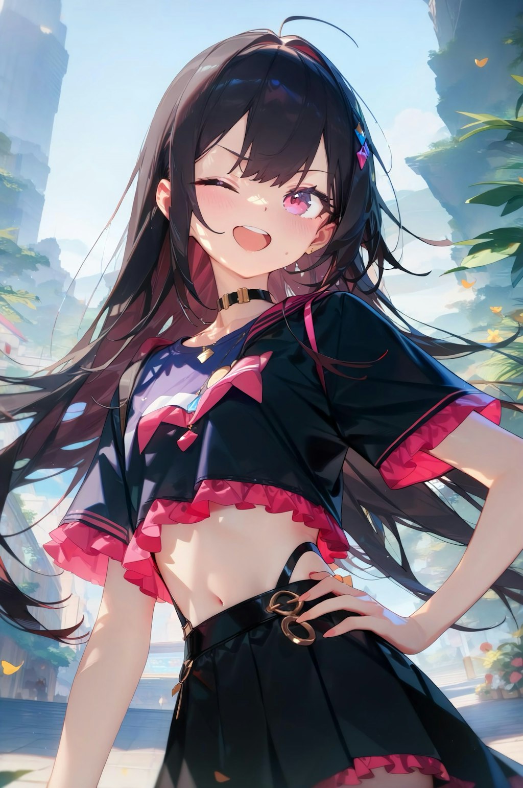 へそ出し
