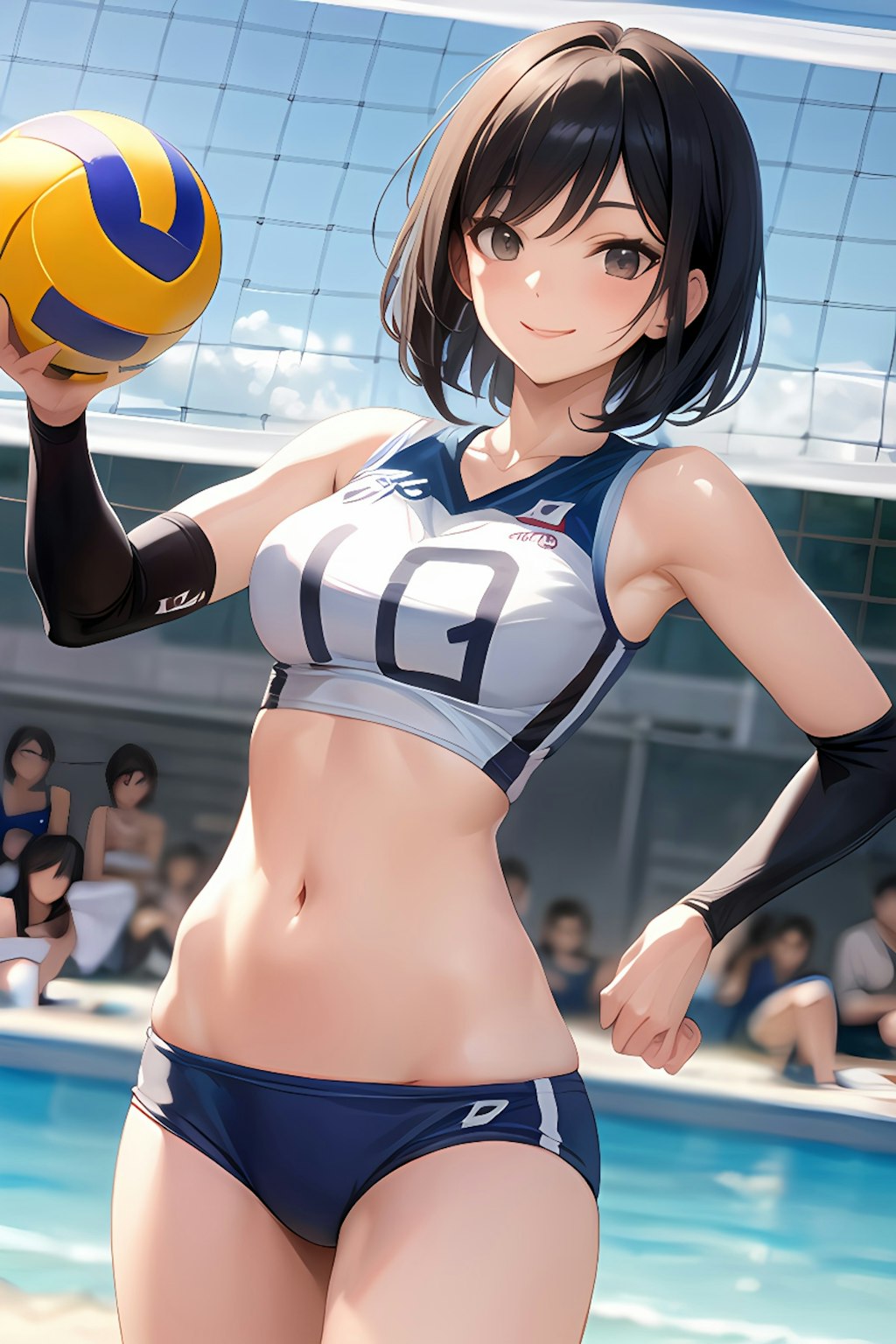 Volleyball girl