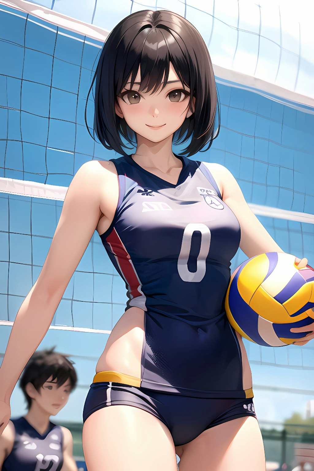 Volleyball girl