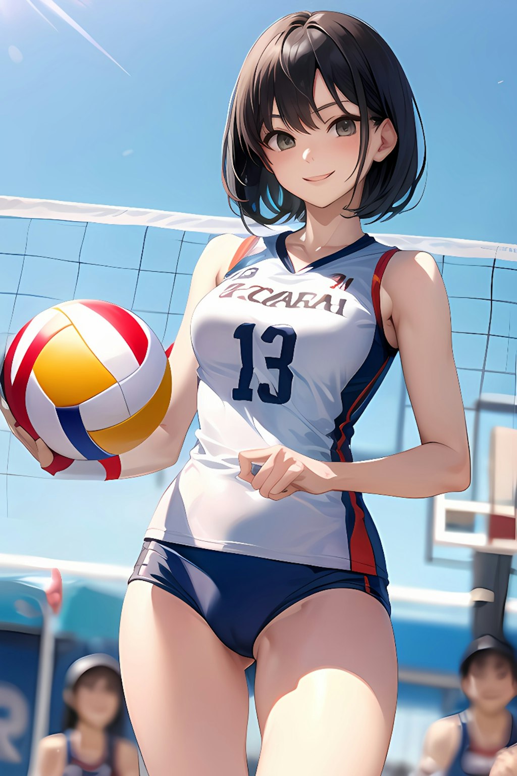 Volleyball girl