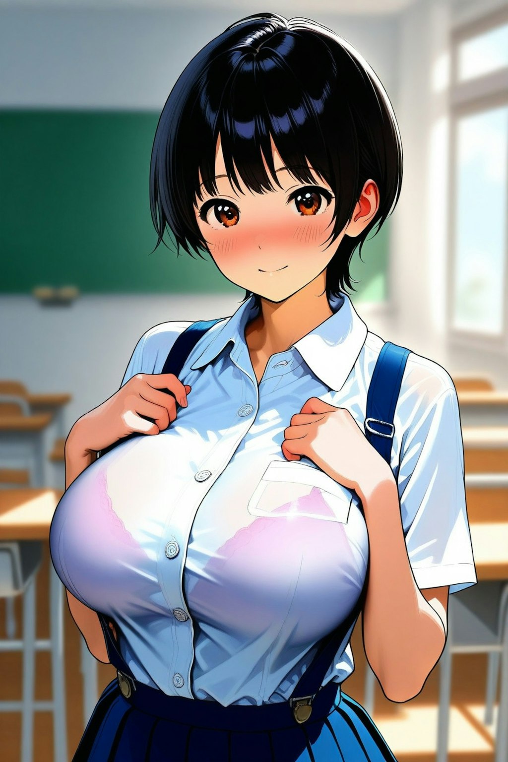 透けてるのは水着だからネッ