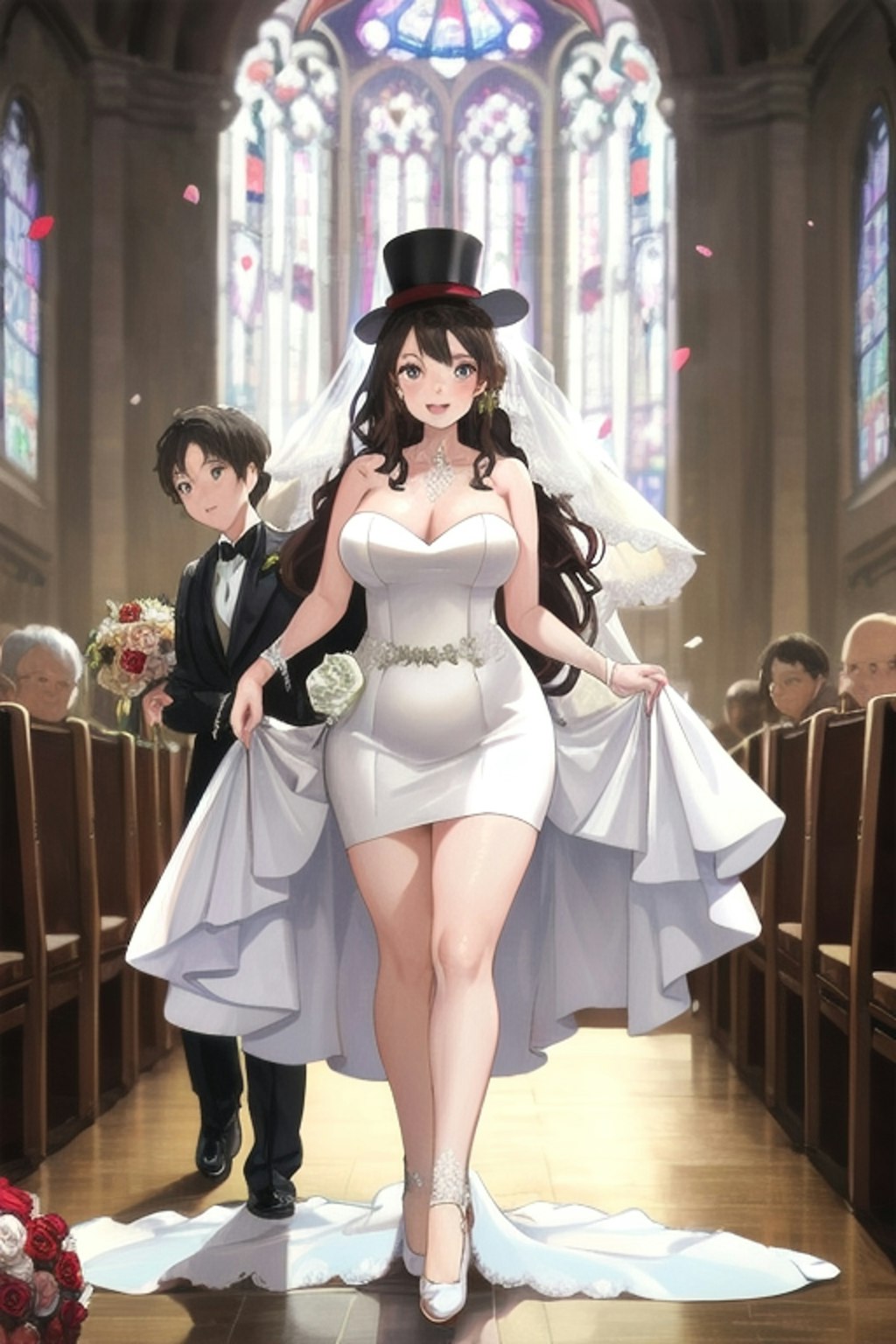 The magician girl's wedding