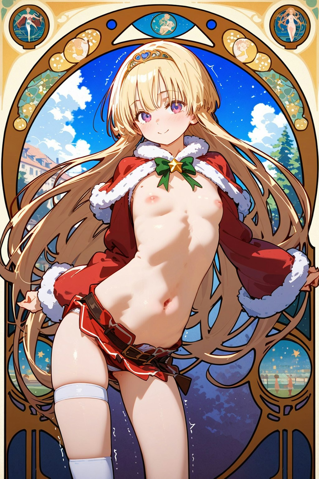 santa girl R18