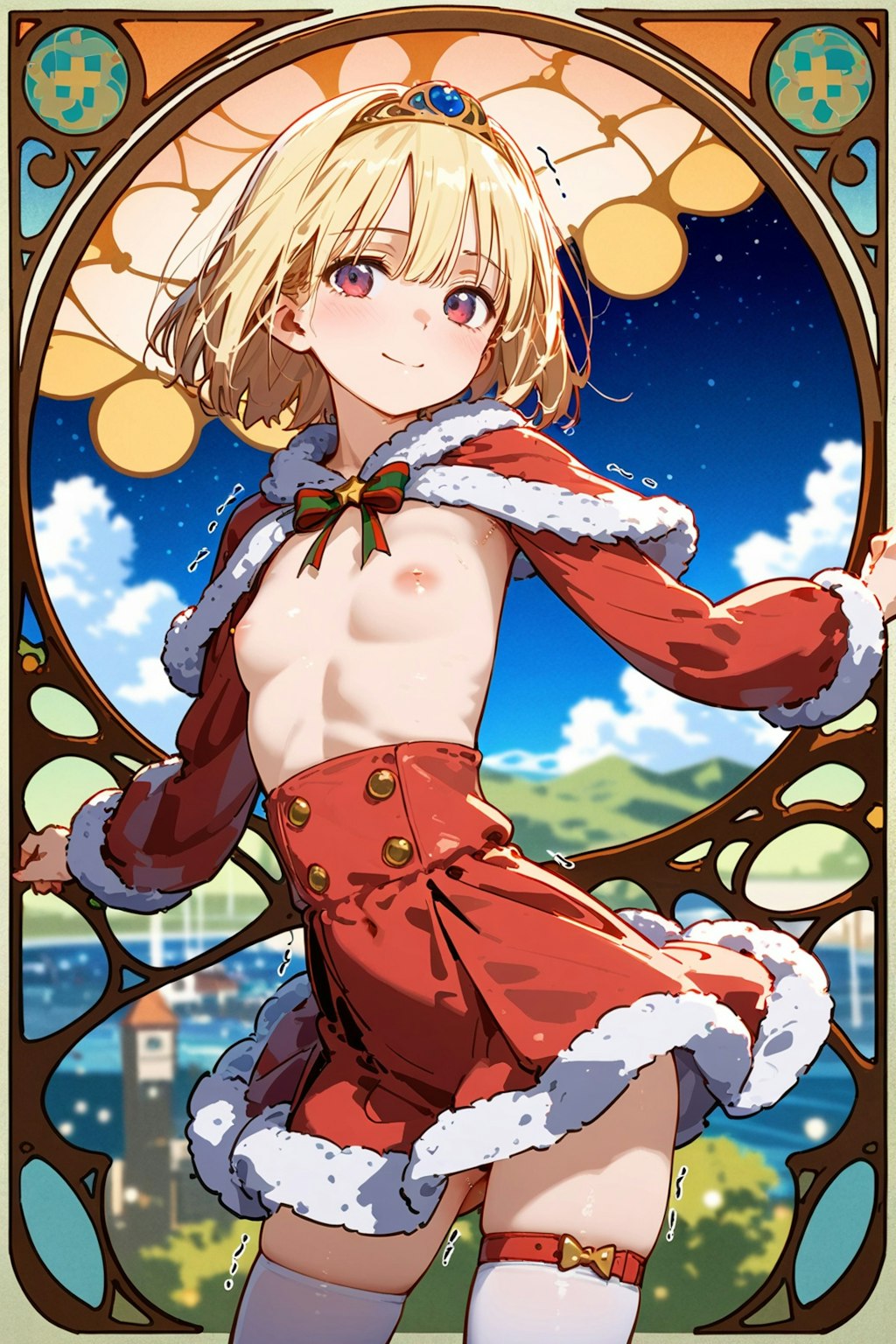 santa girl R18