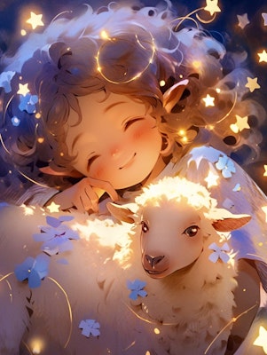 羊と少女