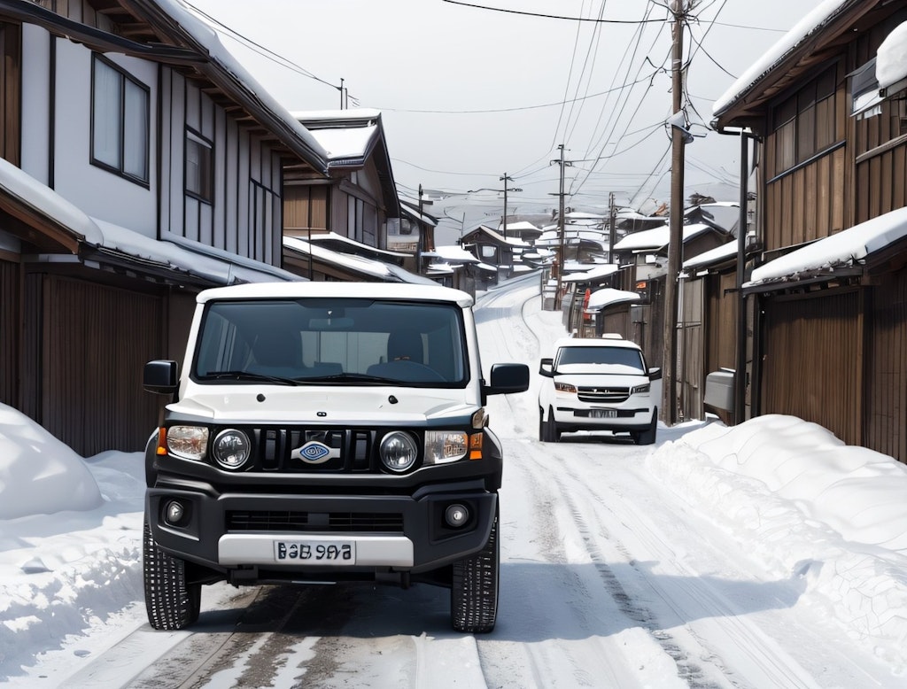 雪国の日常