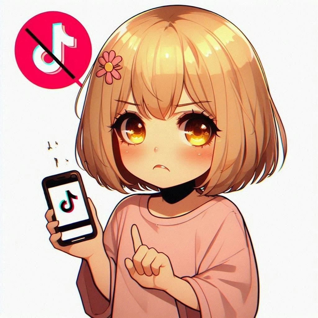 TikTokにアクセスできないうちの子