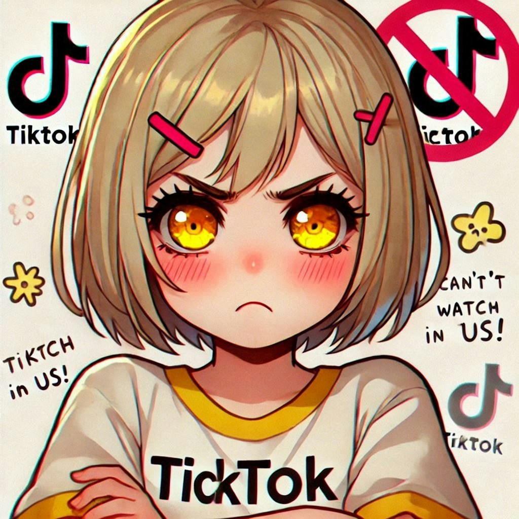 TikTokにアクセスできないうちの子