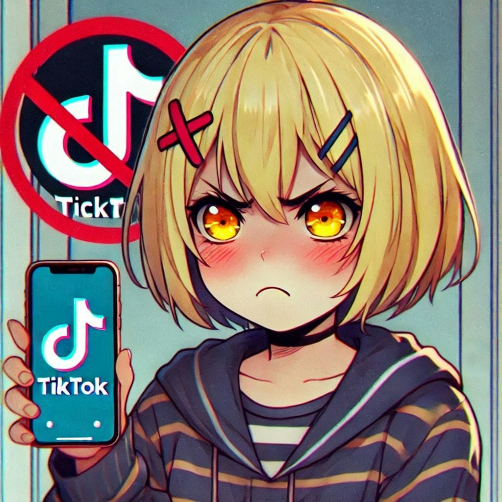 TikTokにアクセスできないうちの子