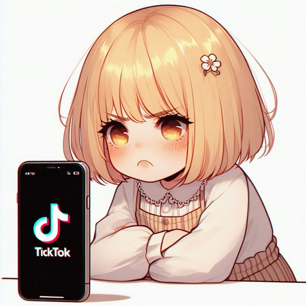 TikTokにアクセスできないうちの子