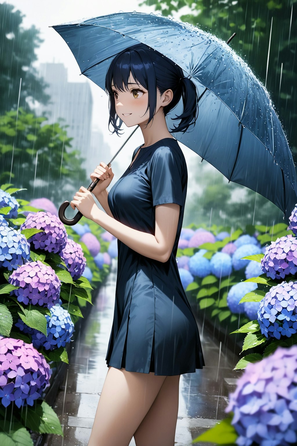 みずいろの雨