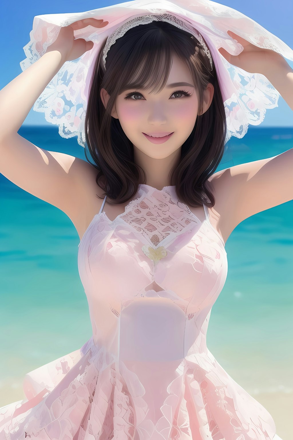 かわいいドレスを着たかわいい女性を見てみたーい