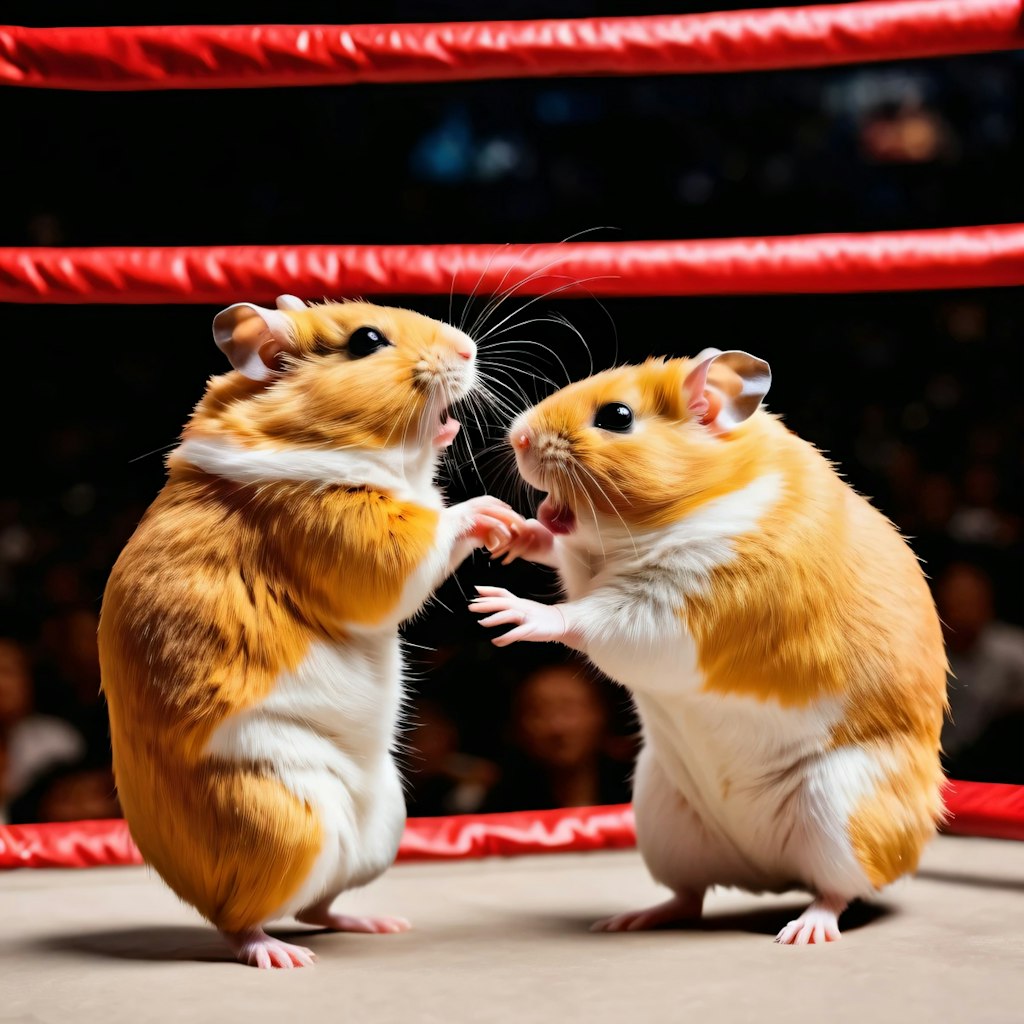 🐹ハムスターバトル🥊