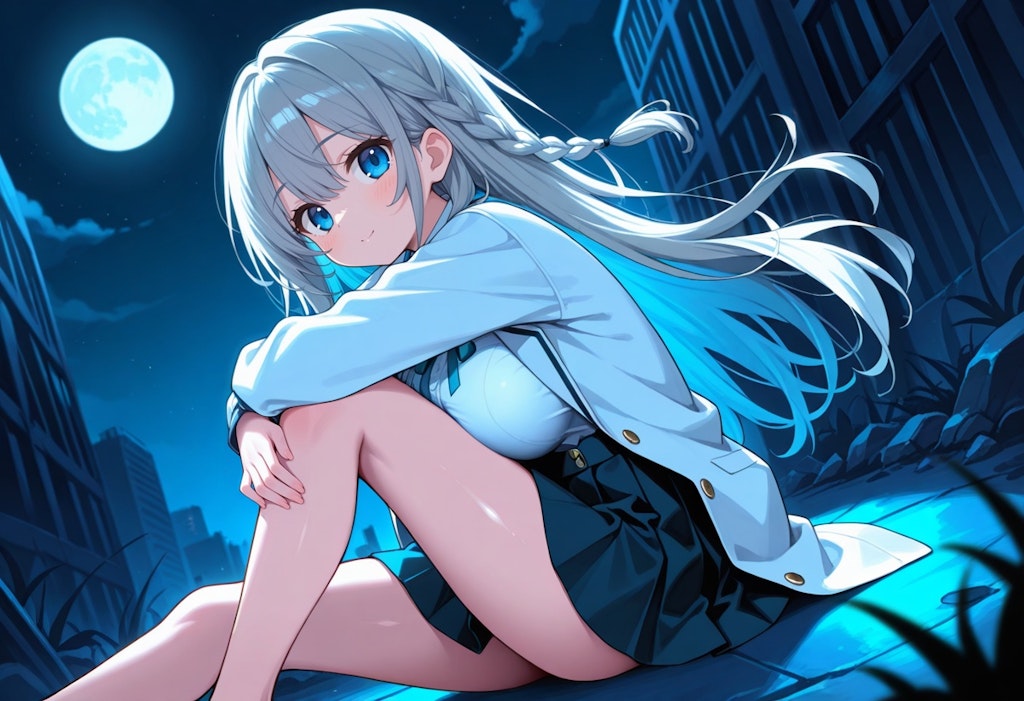 銀髪ちゃん・月光の乙女