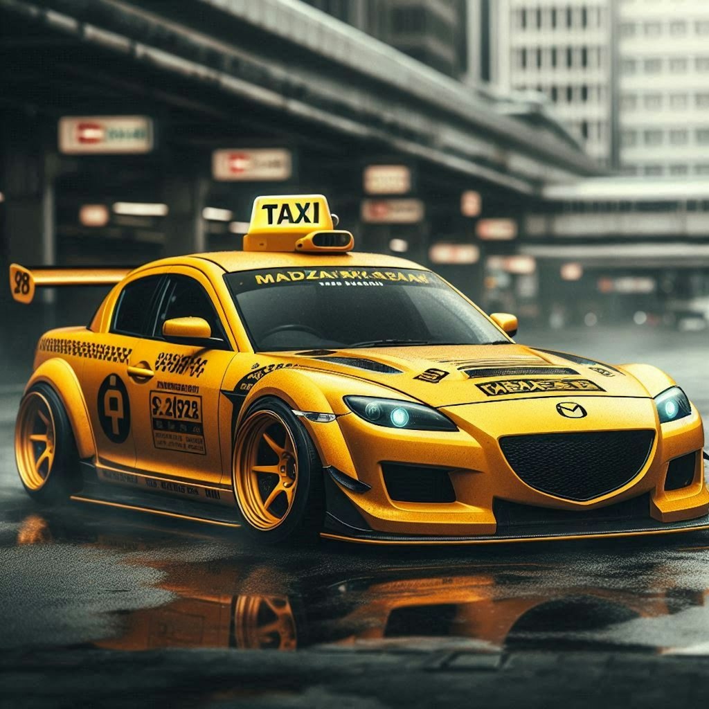 RX-8イエロータクシー