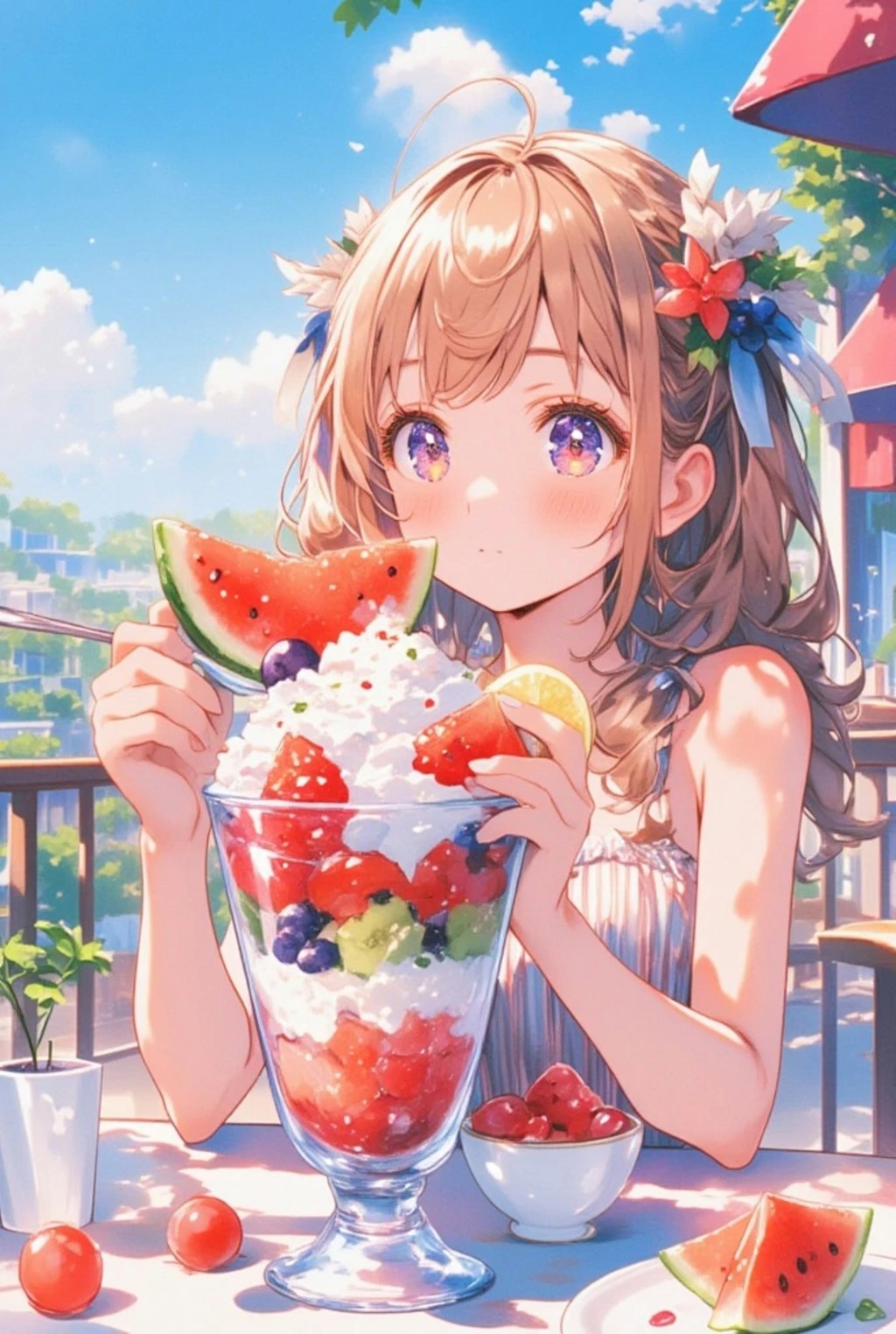 スイカパフェちゃん