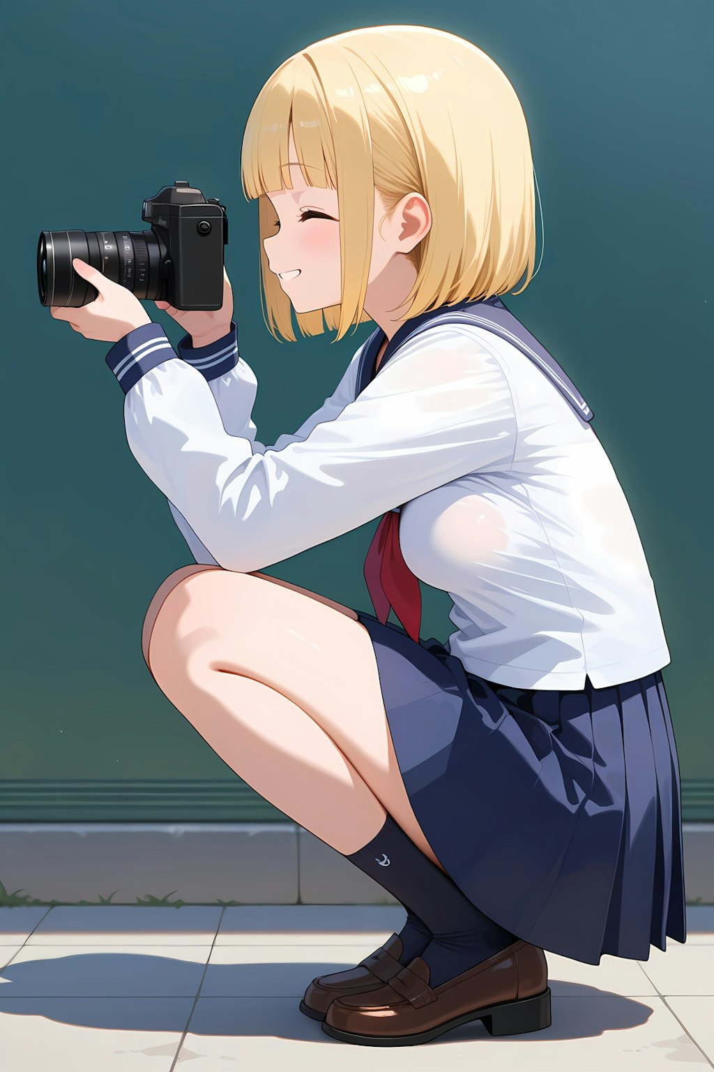カメラ女子