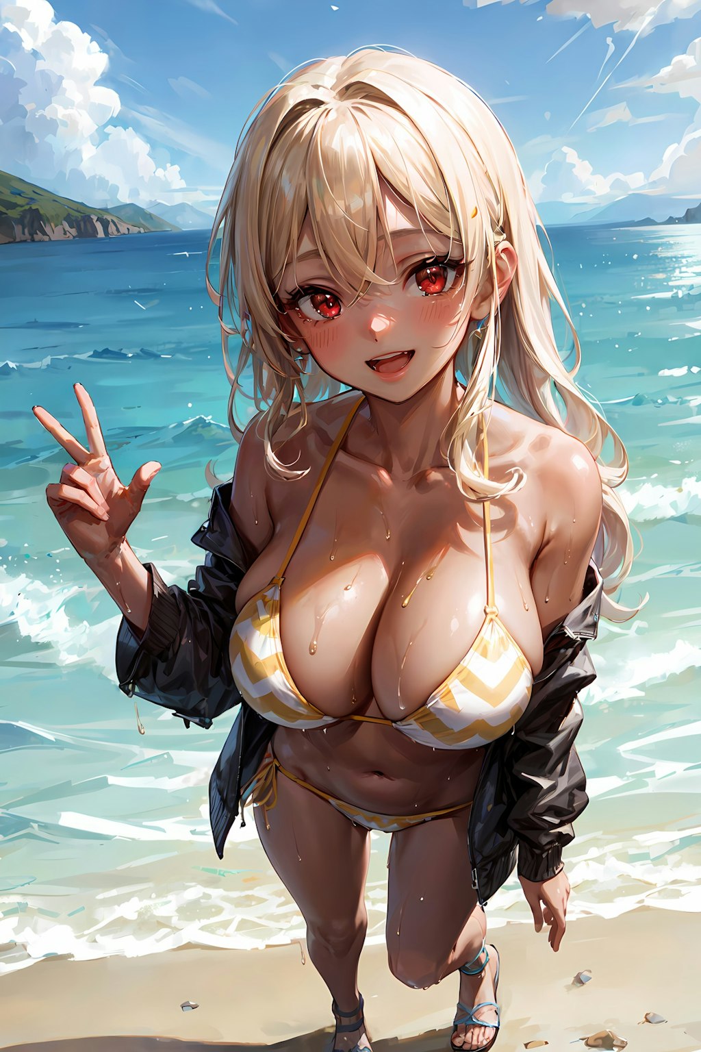 今日の水着枠