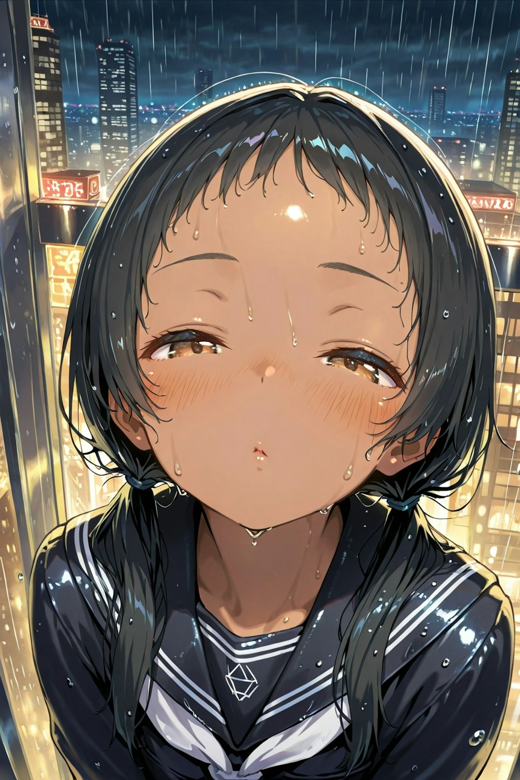 🐟雨の日キス顔選手権（閲覧注意）