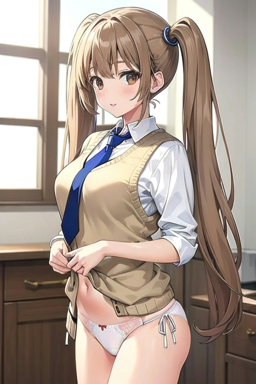 School twintails girl