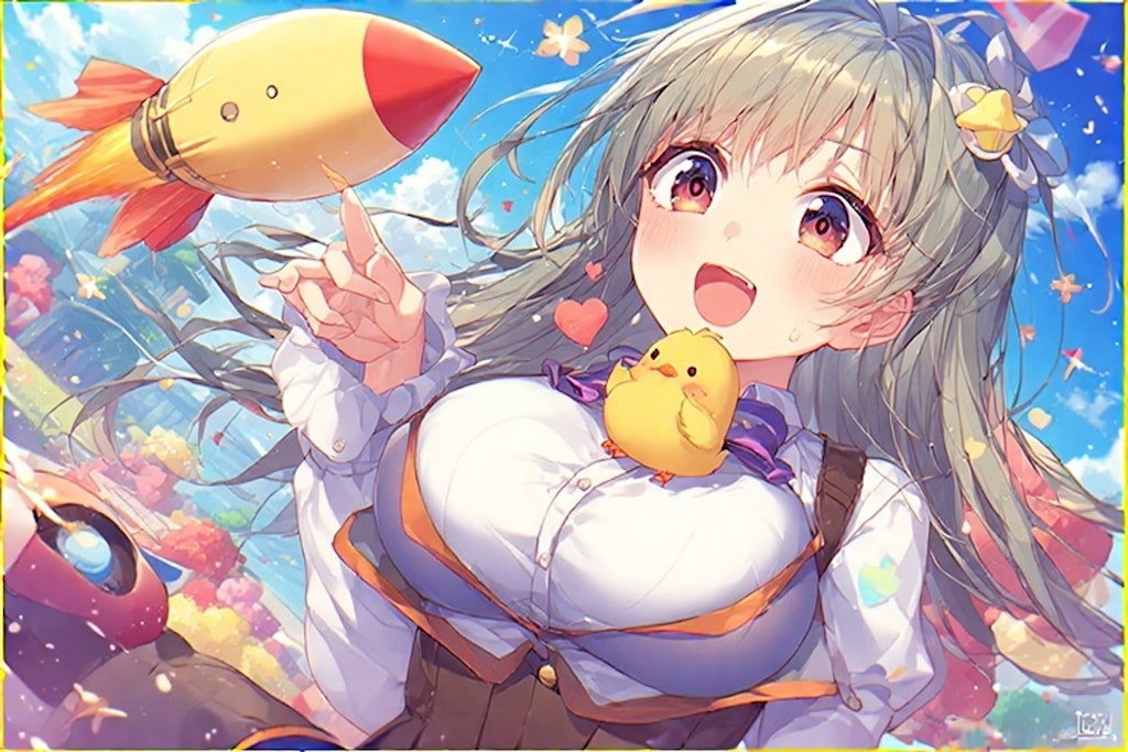 胸乗りひよこ
