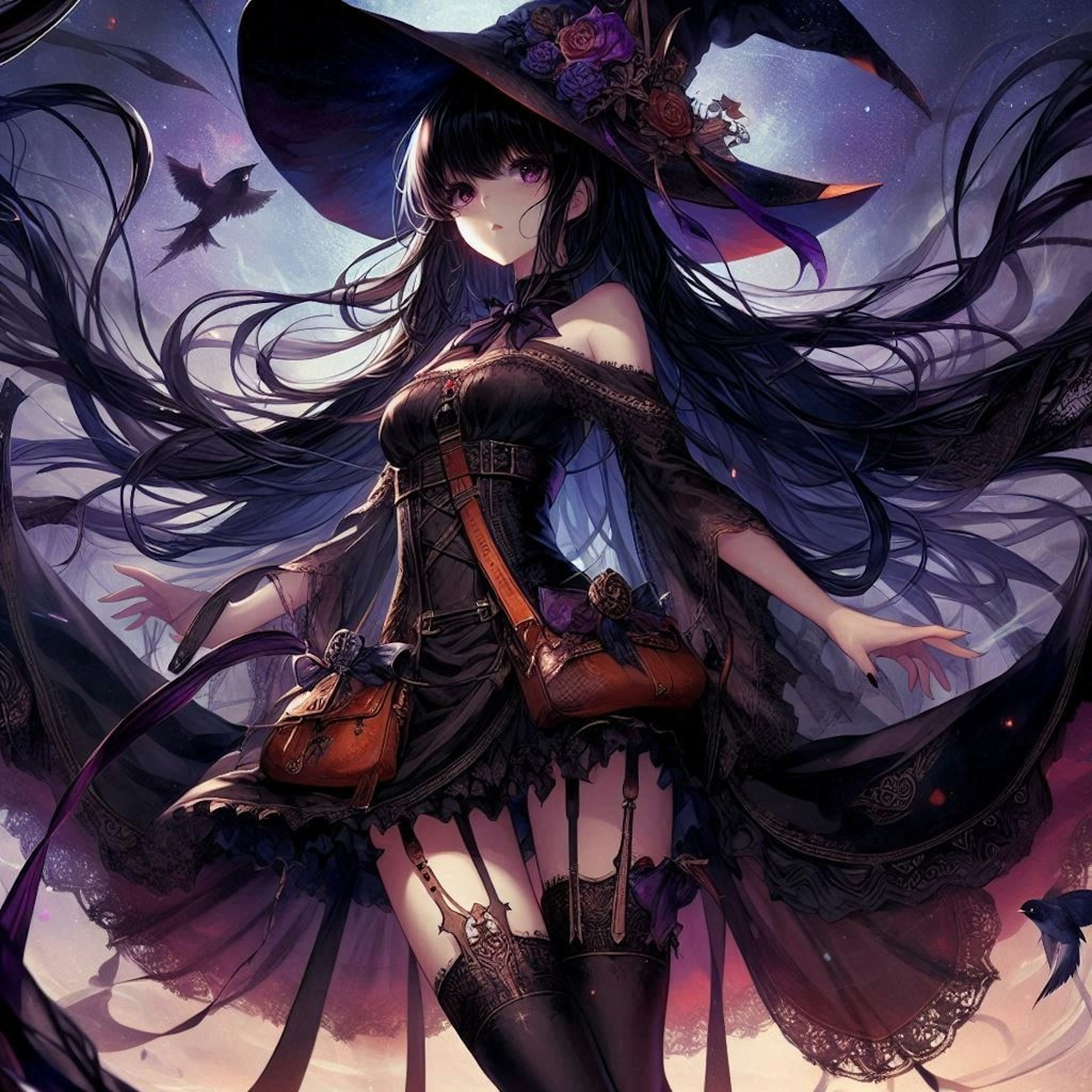 黒髪の魔女