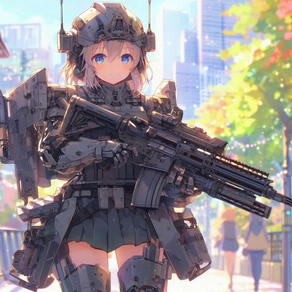 武装少女001