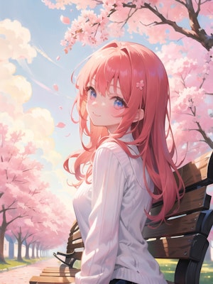 春だね～♪桜も綺麗だ～♪