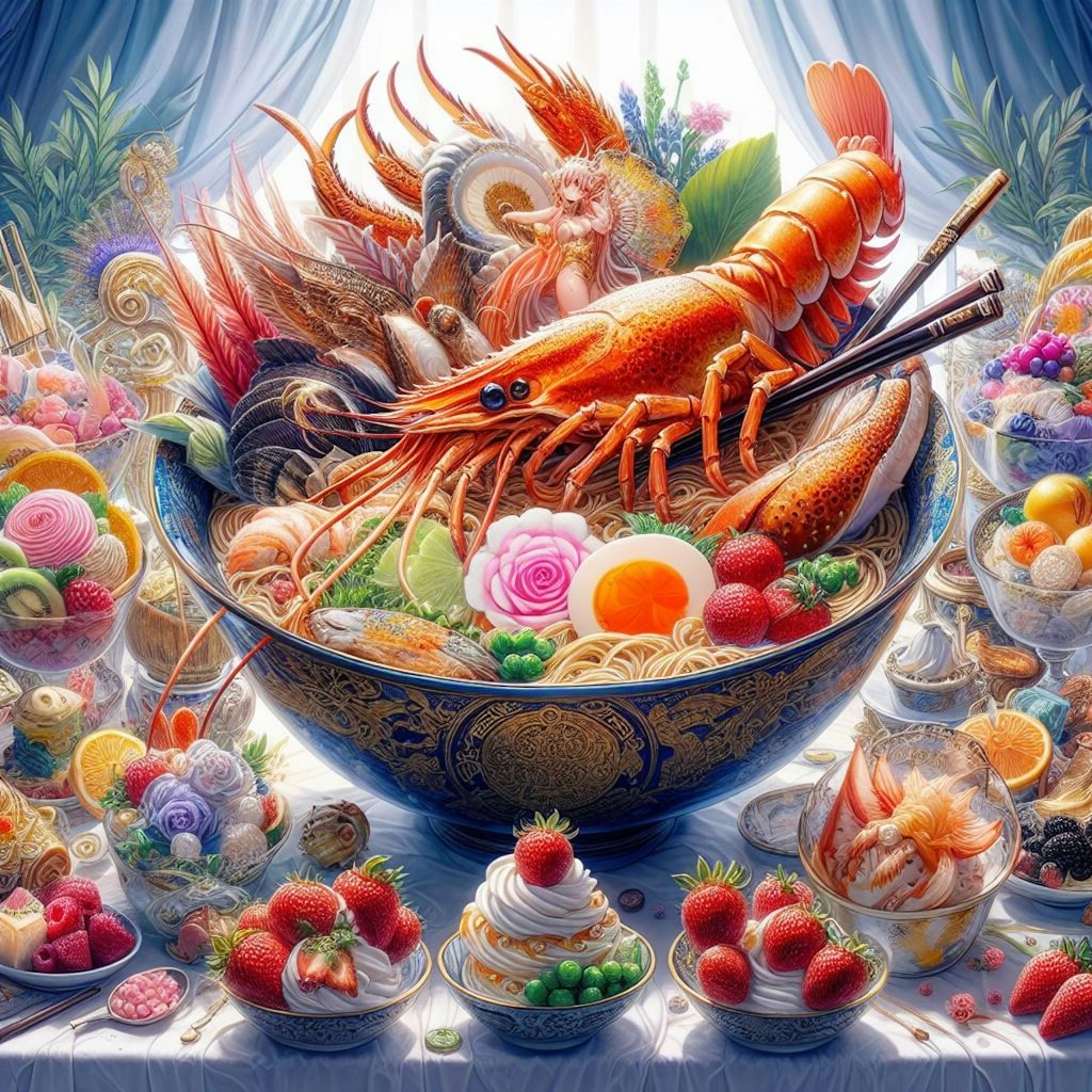 海鮮麺の謎