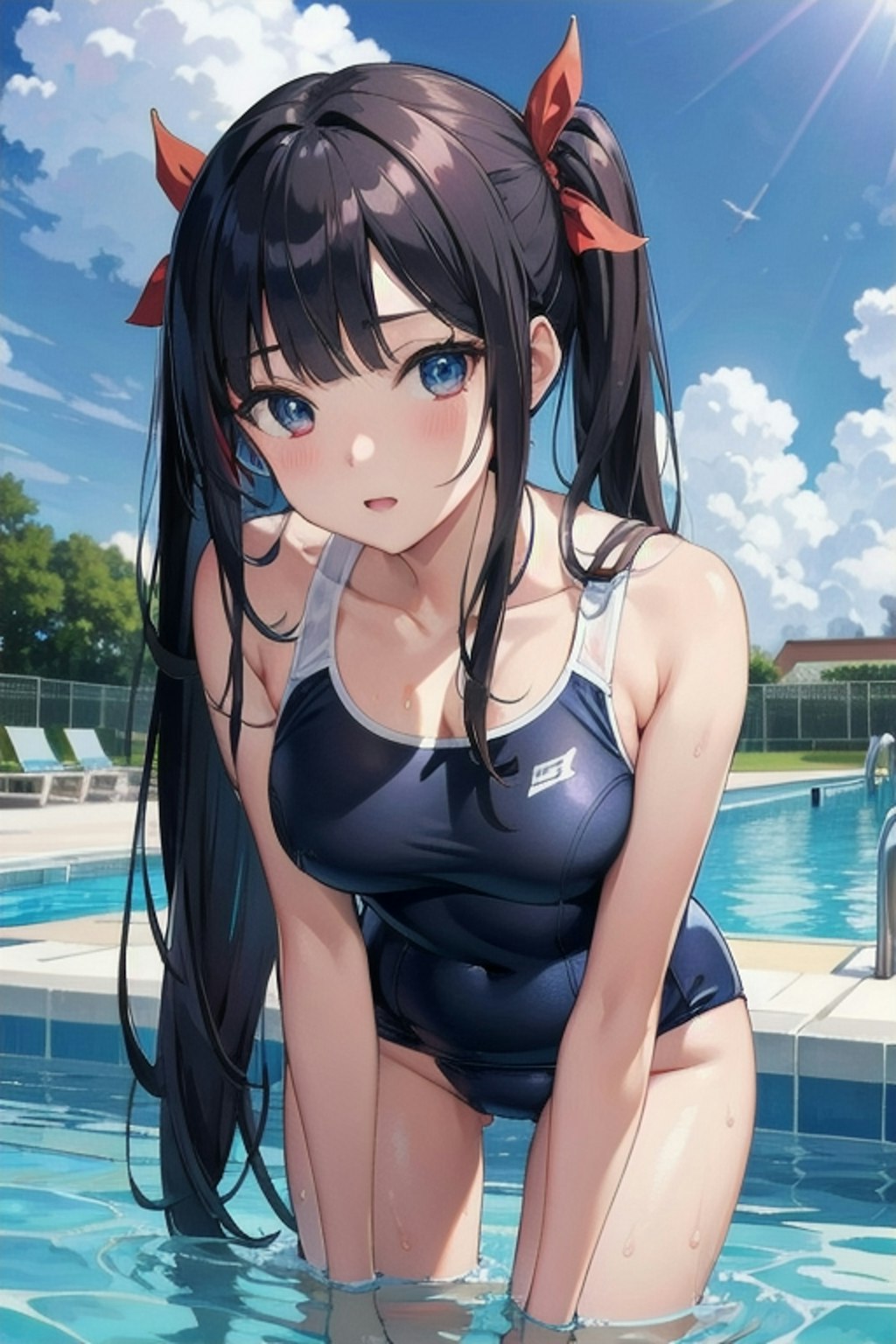 スク水の女の子