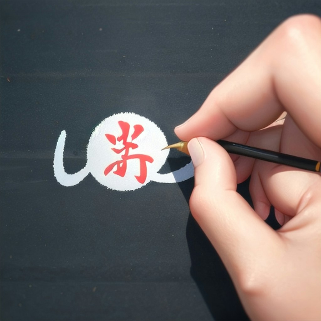 漢字ができたー！
