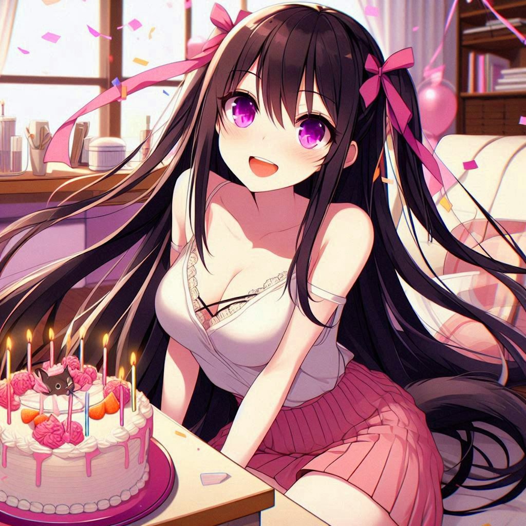 ゆるかわな！誕生日を祝う、うちの子♥その1(12枚)