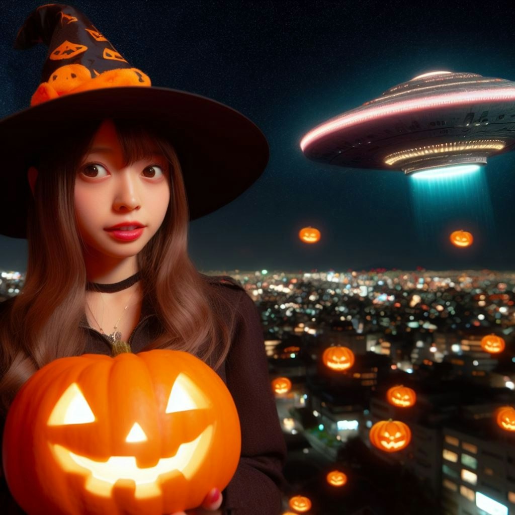 ハロウィン襲来