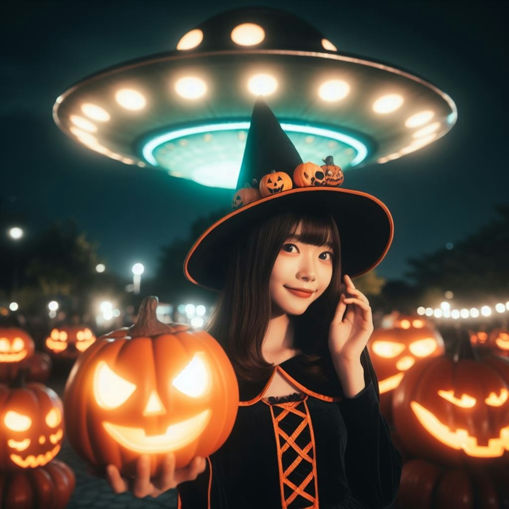 ハロウィン襲来