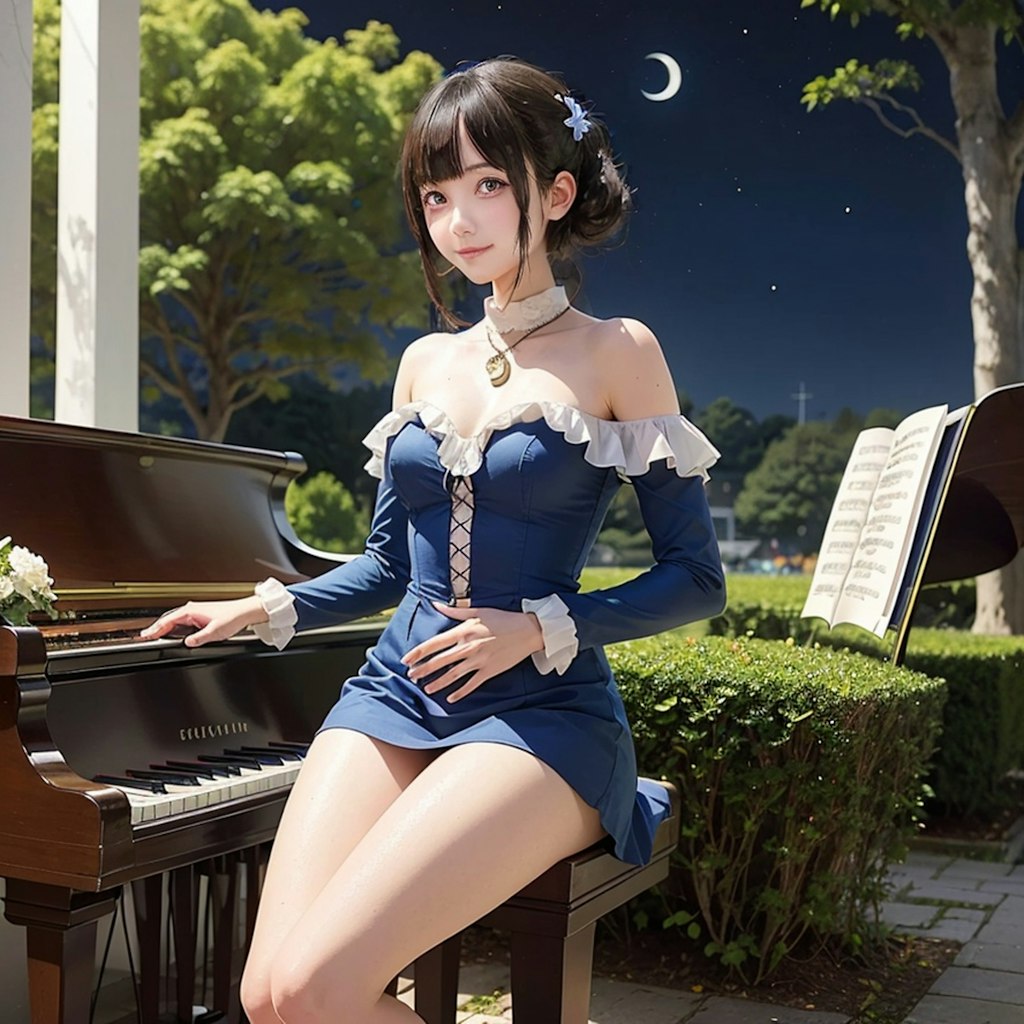 森のピアノ4（ノクターン・ジャズアレンジ） | chichi-pui（ちちぷい