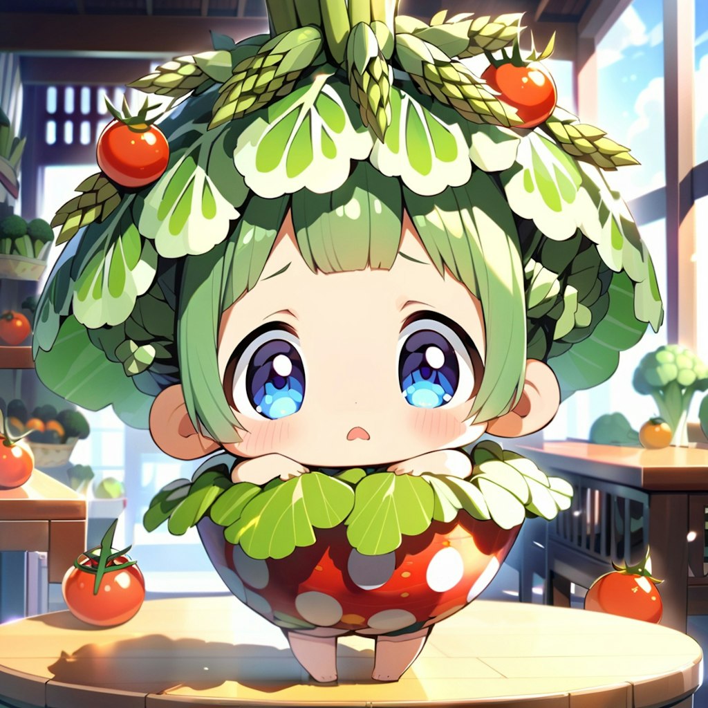 野菜の国から来た野菜ちゃん