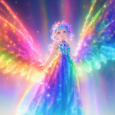 虹の光の翼
