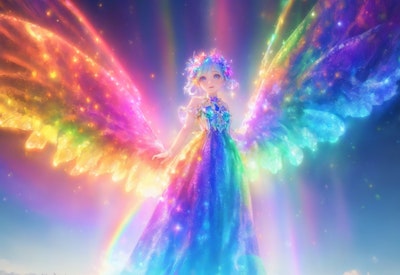 虹の光の翼