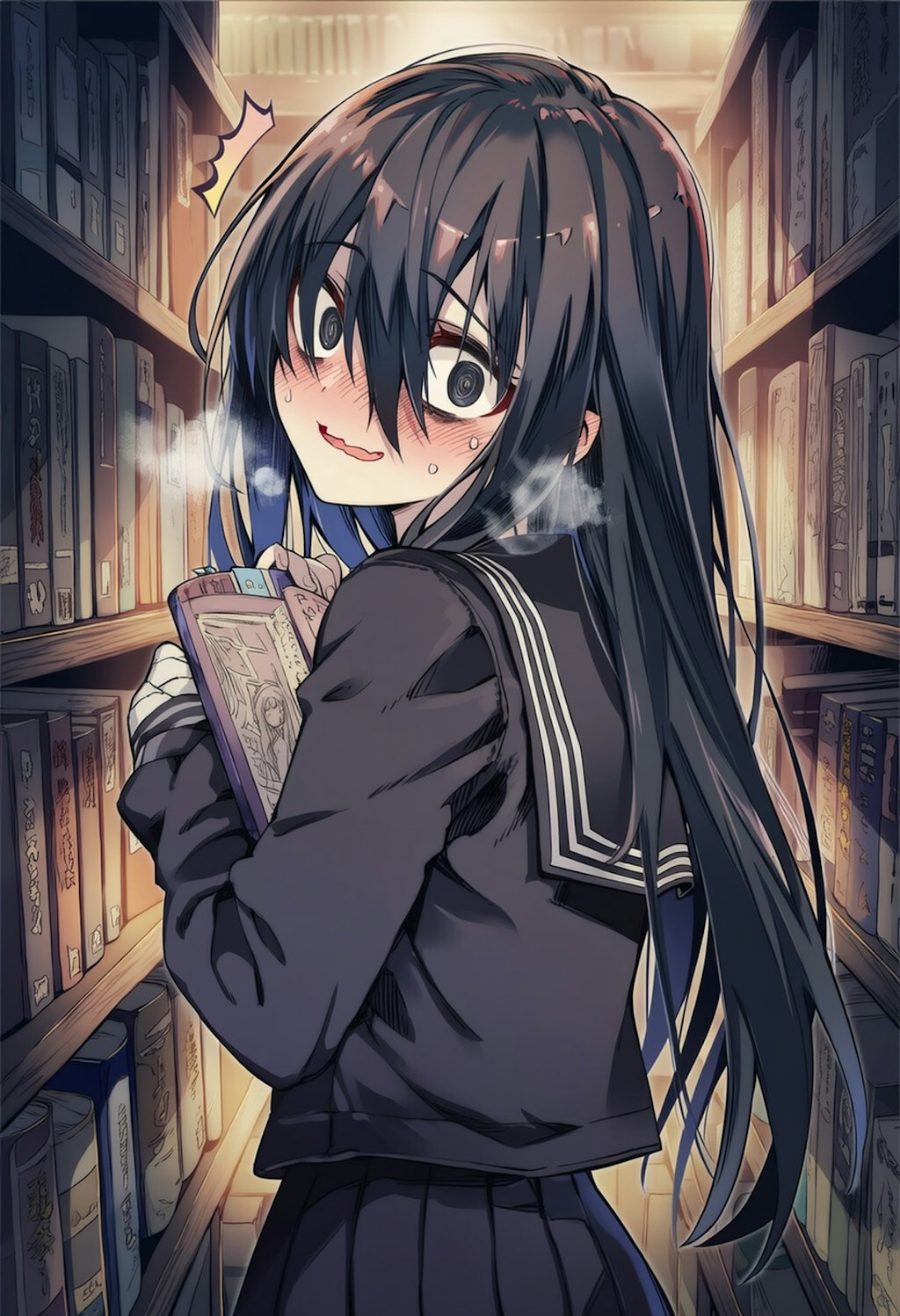 尊みを感じてる女の子