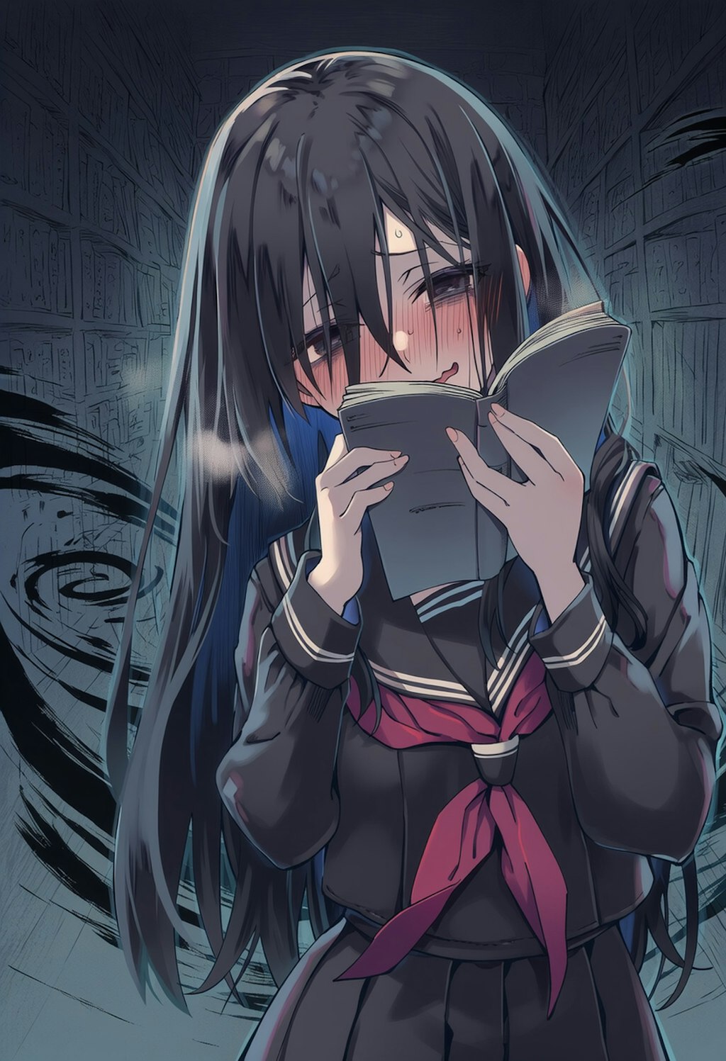 尊みを感じてる女の子