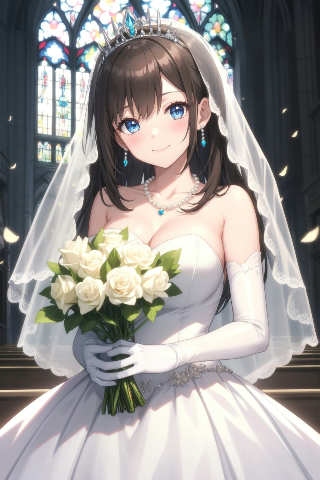 V4B:wedding dress girl