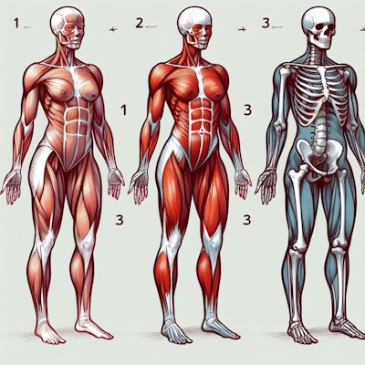 筋と肉と骨
