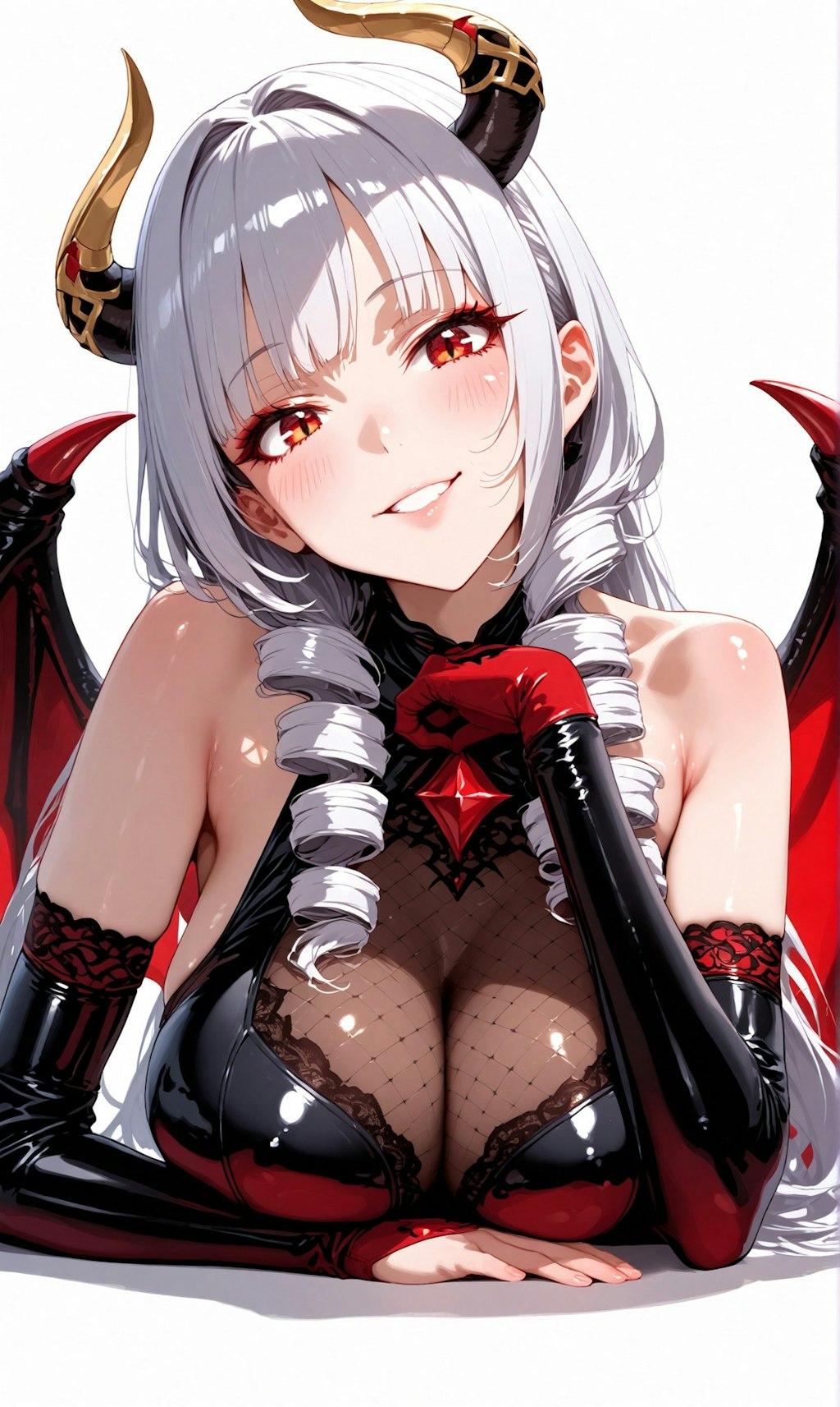 サキュバスガール・ドリルヘアお嬢様8