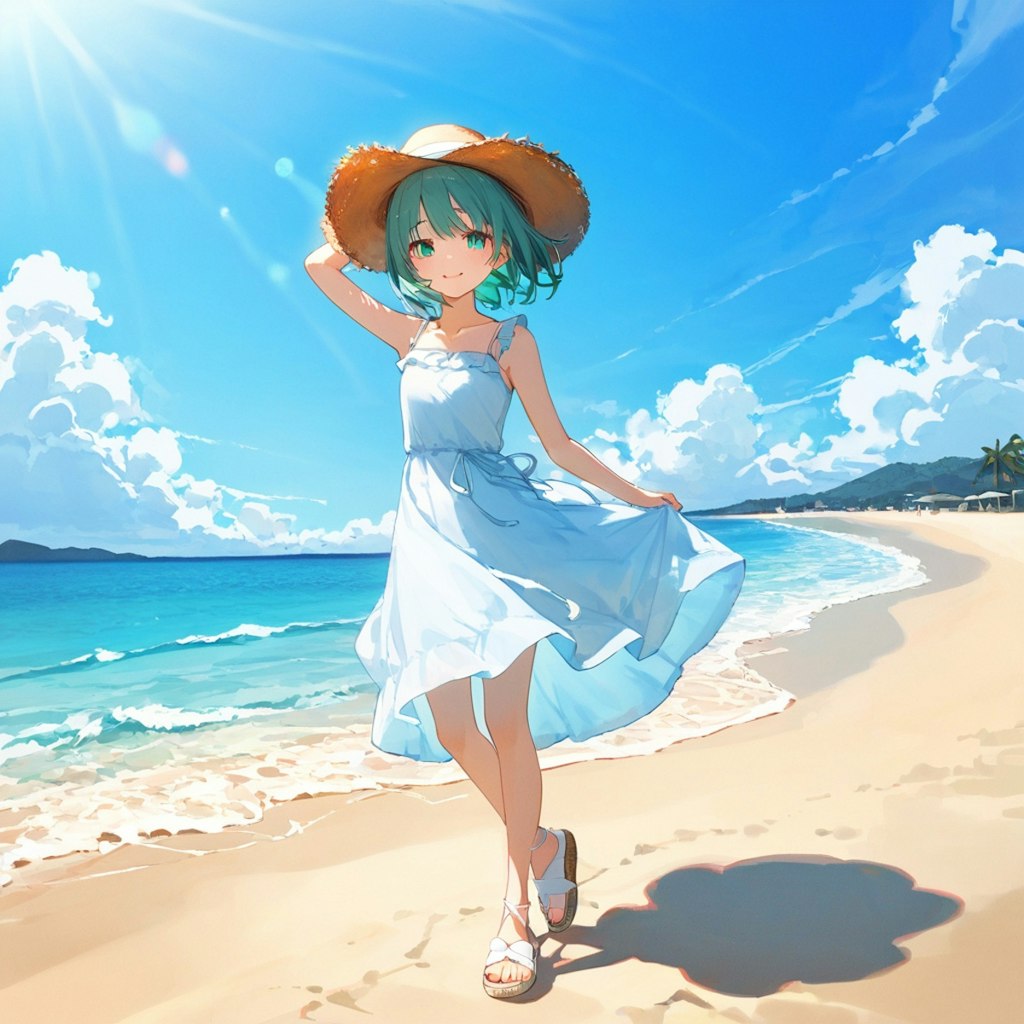 真夏の太陽