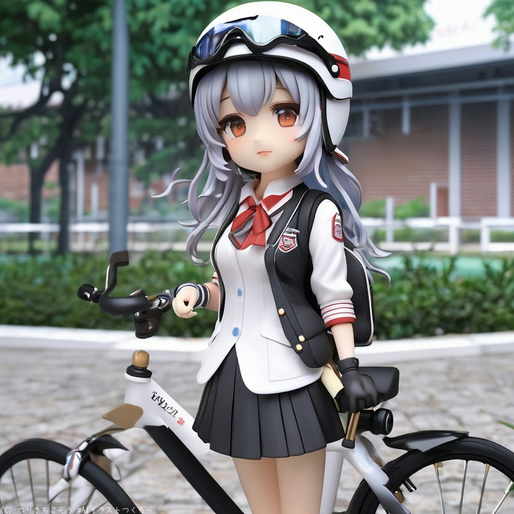 サイクリング少女