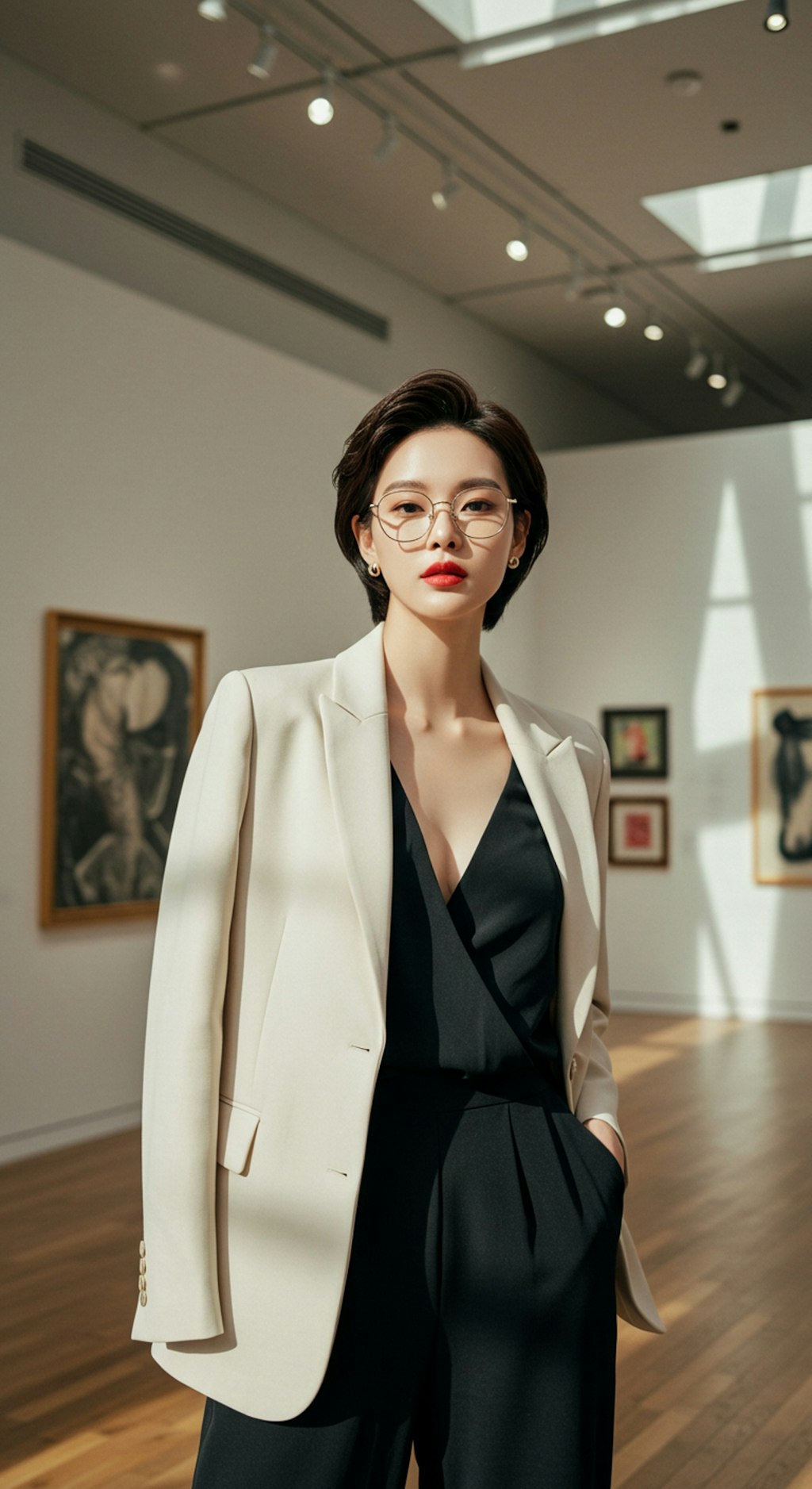 豊満女