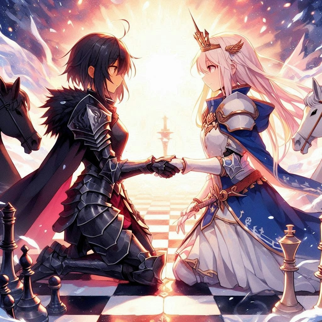 チェスの王の二人は和平を結ぶ