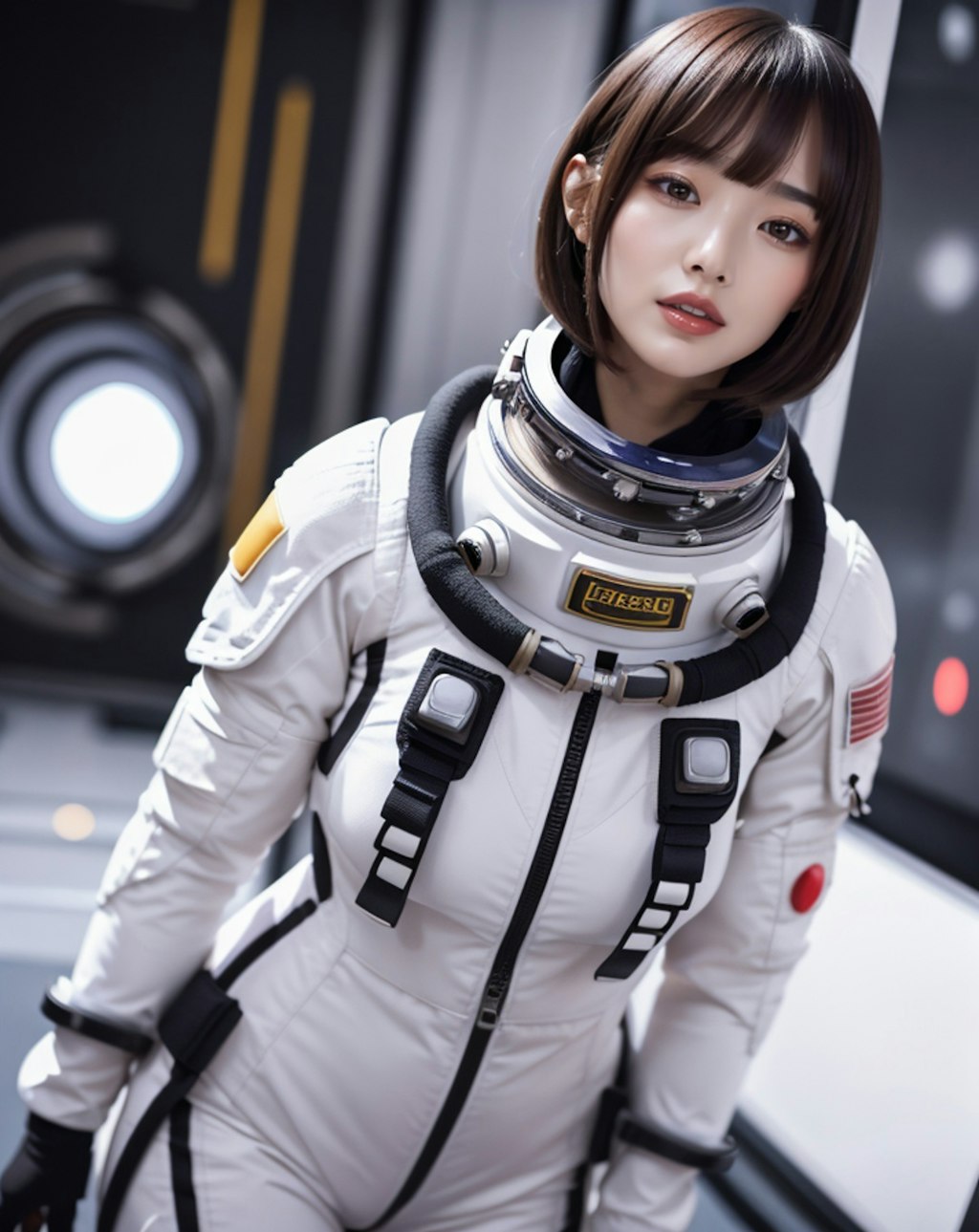 AIが作る女性宇宙服